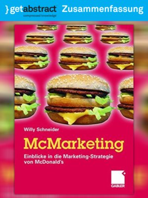 cover image of McMarketing (Zusammenfassung)